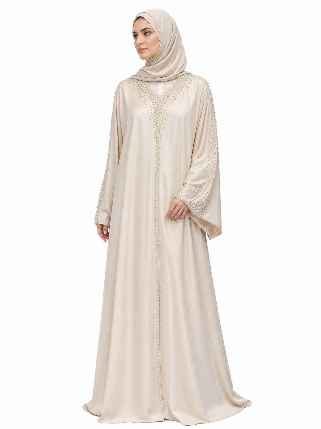 Luxury Pearl Abaya